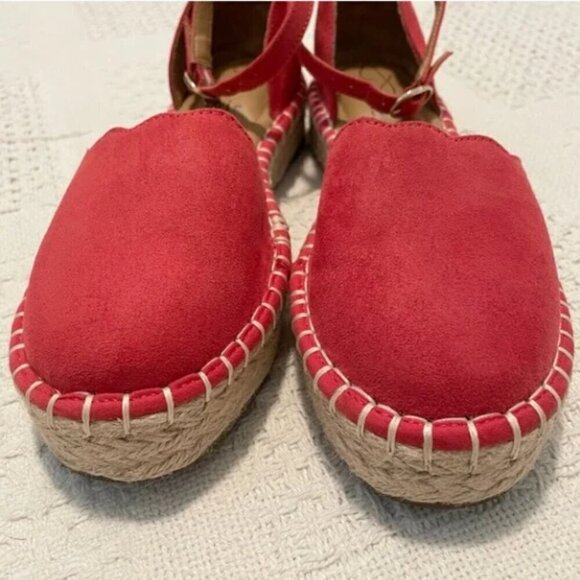 JOIE Cruz scalloped espadrille memory foam sandal 9 - Picture 3 of 8